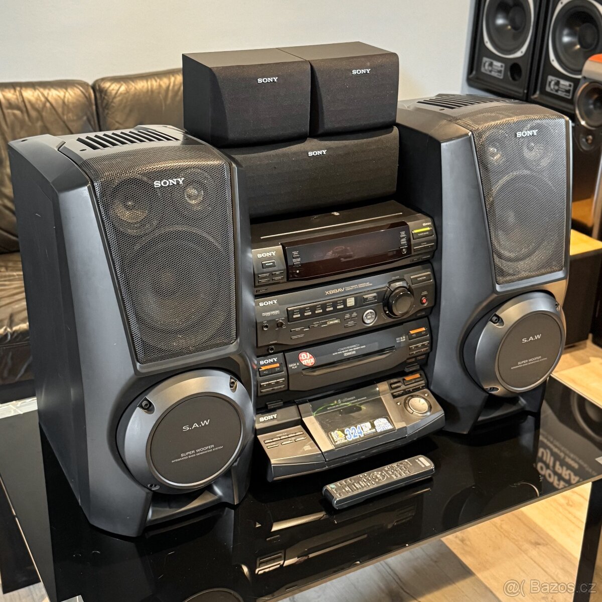 Sony XB8AV HiFi věž - 2