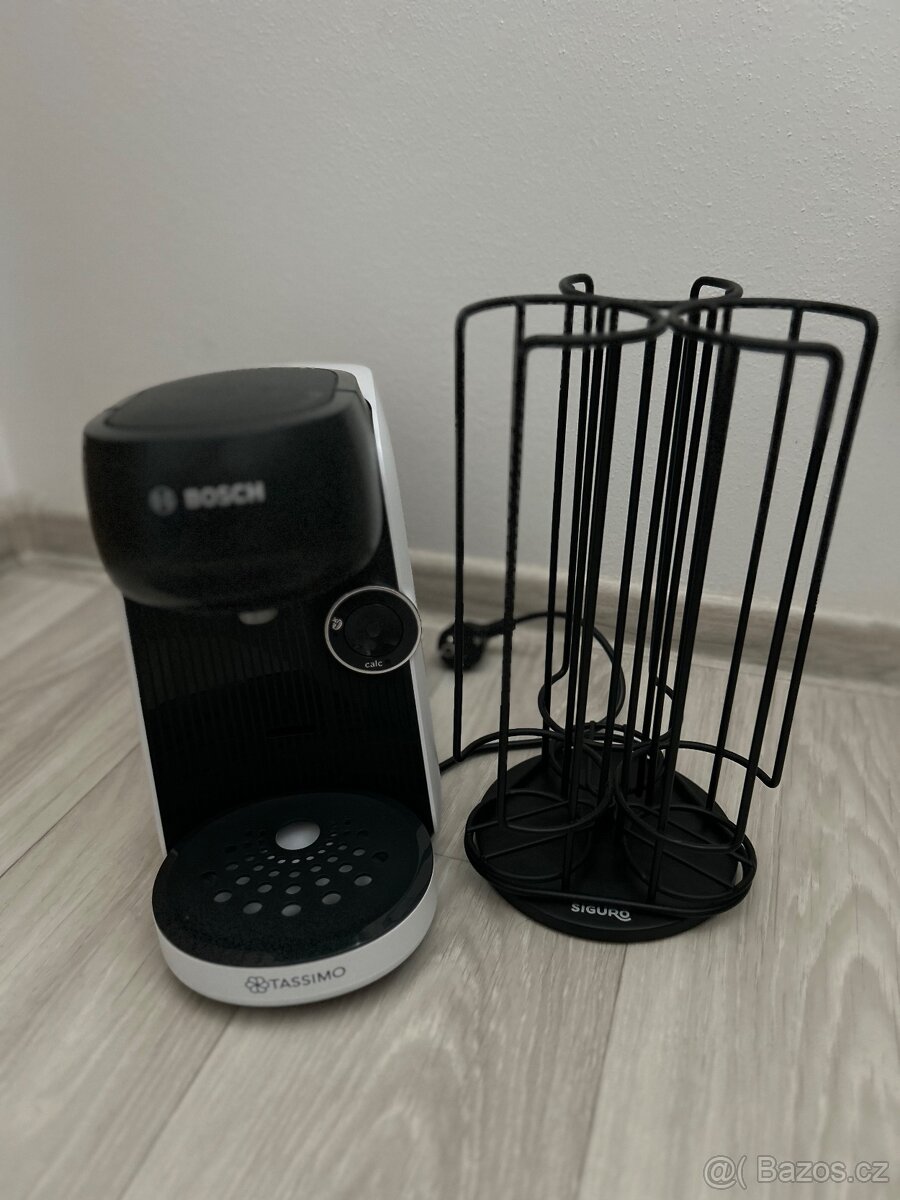 Kávovar Tassimo+stojan na kapsle - 2