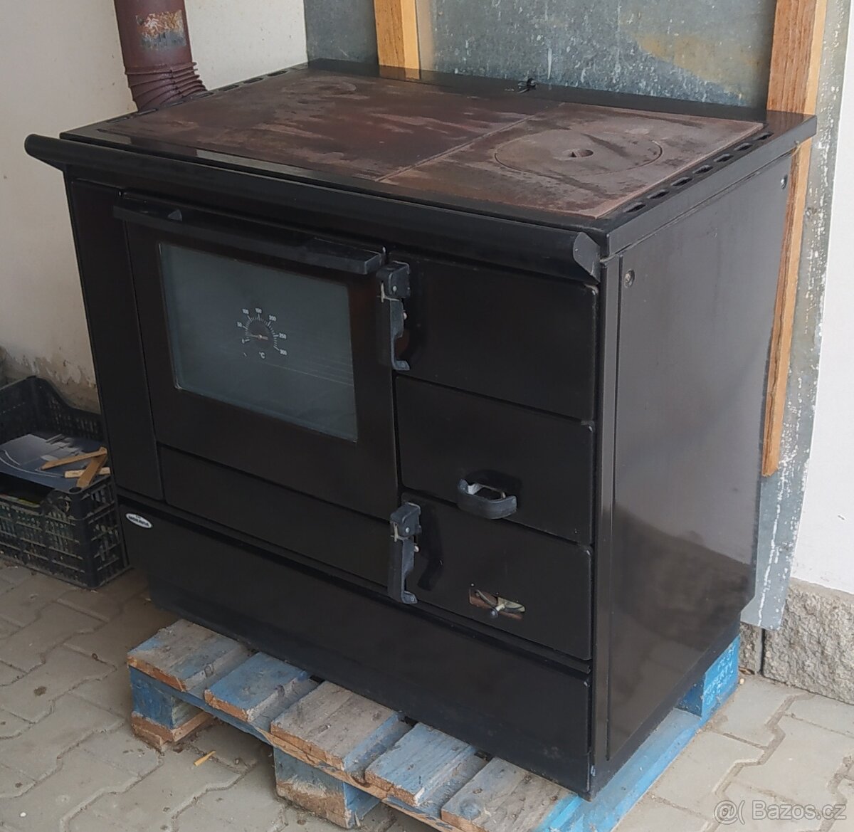 Sporák na tuhá paliva KVS Moravia - 2