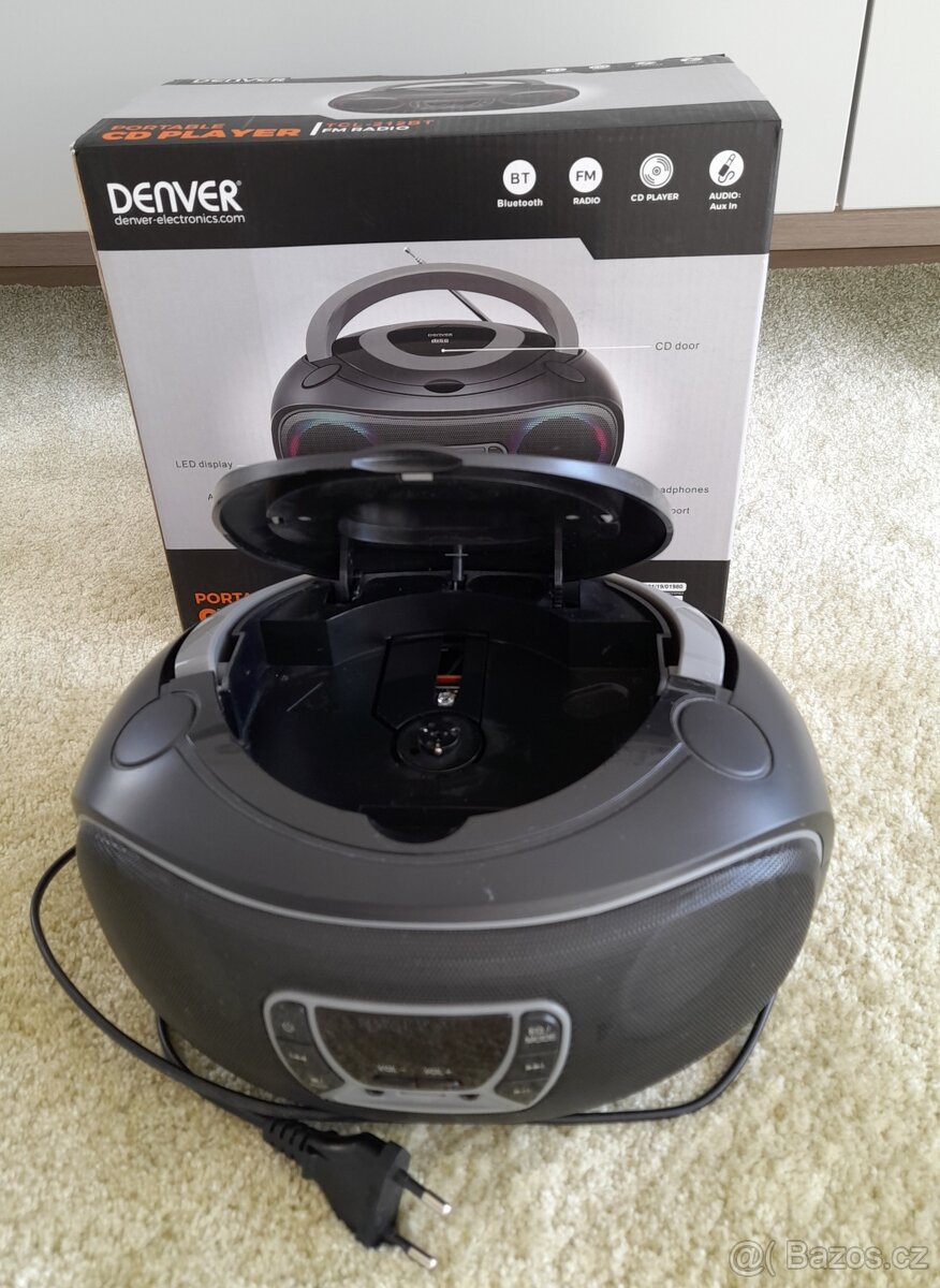 Přenosné rádio Denver TCL 212 BT - 2