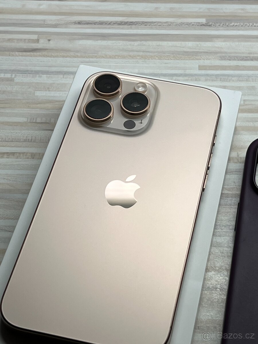 iPhone 16 Pro Max 256GB pouštní titan v záruce Alza - 2