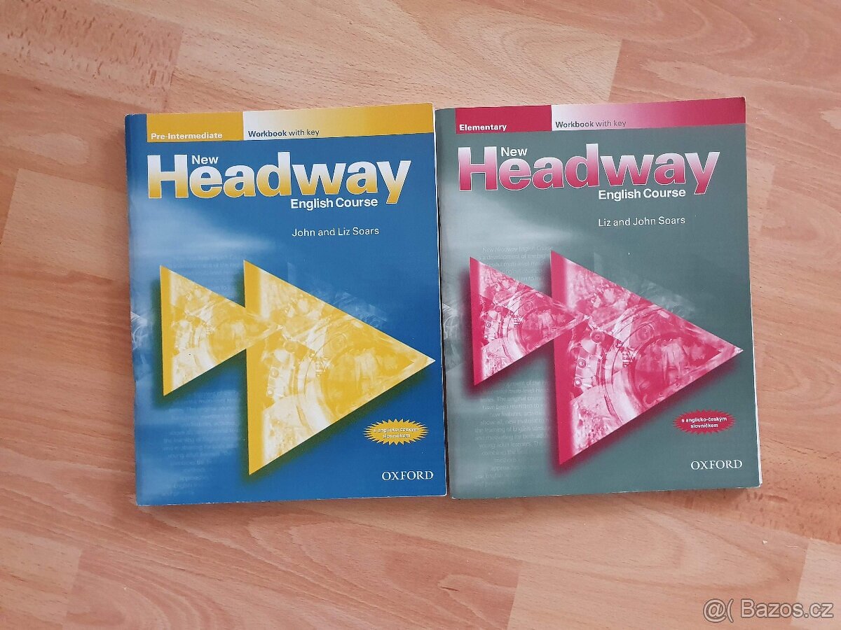 Jazykové učebnice - Angličtina, Face2Face, Headway, Murphy⭐ - 2