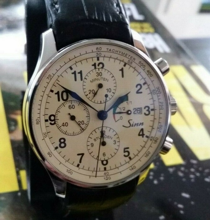 Sinn 956 Rally Chronograph, v perfektním stavu, jako nové, k - 2