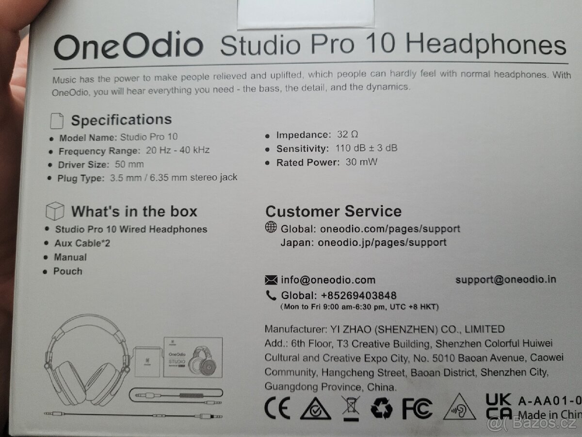 Prodám jednou použita sluchátka Studio Pro 10 - 2