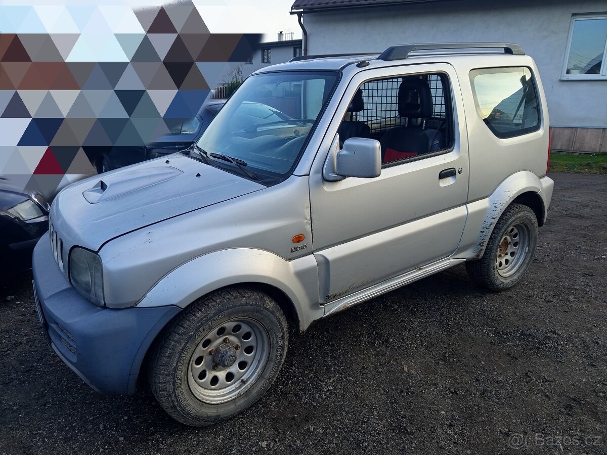 Suzuki Jimmy 1,5DCi 4x4 Uzávěrka,tažné,rok 2006 - 2