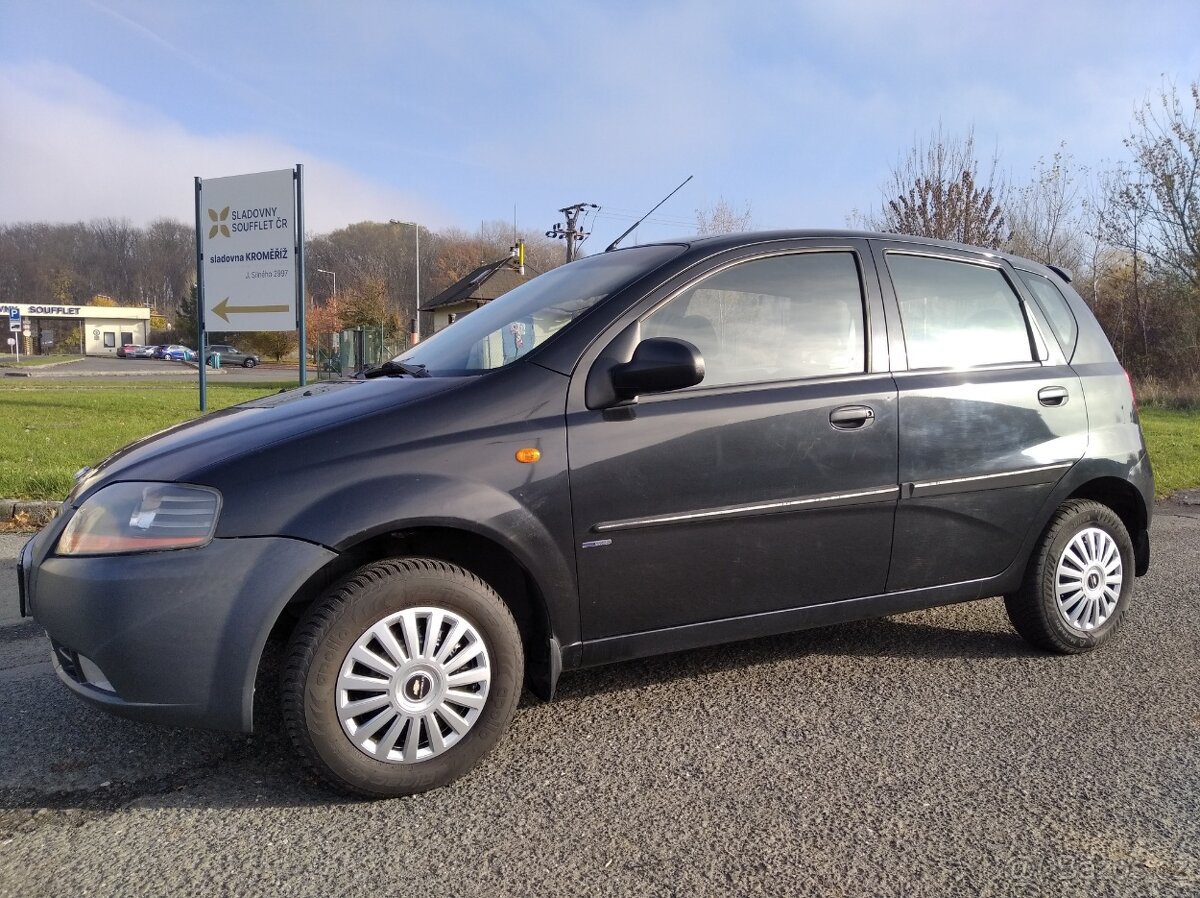 Chevrolet Kalos 1.2i pětidveřový. - 2