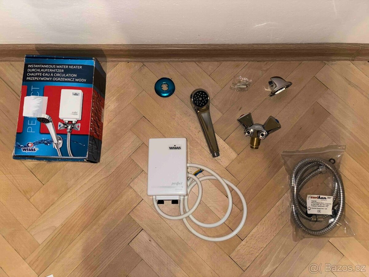 Beztlaký elektrický ohřívač vody Wijas 5kW - 2