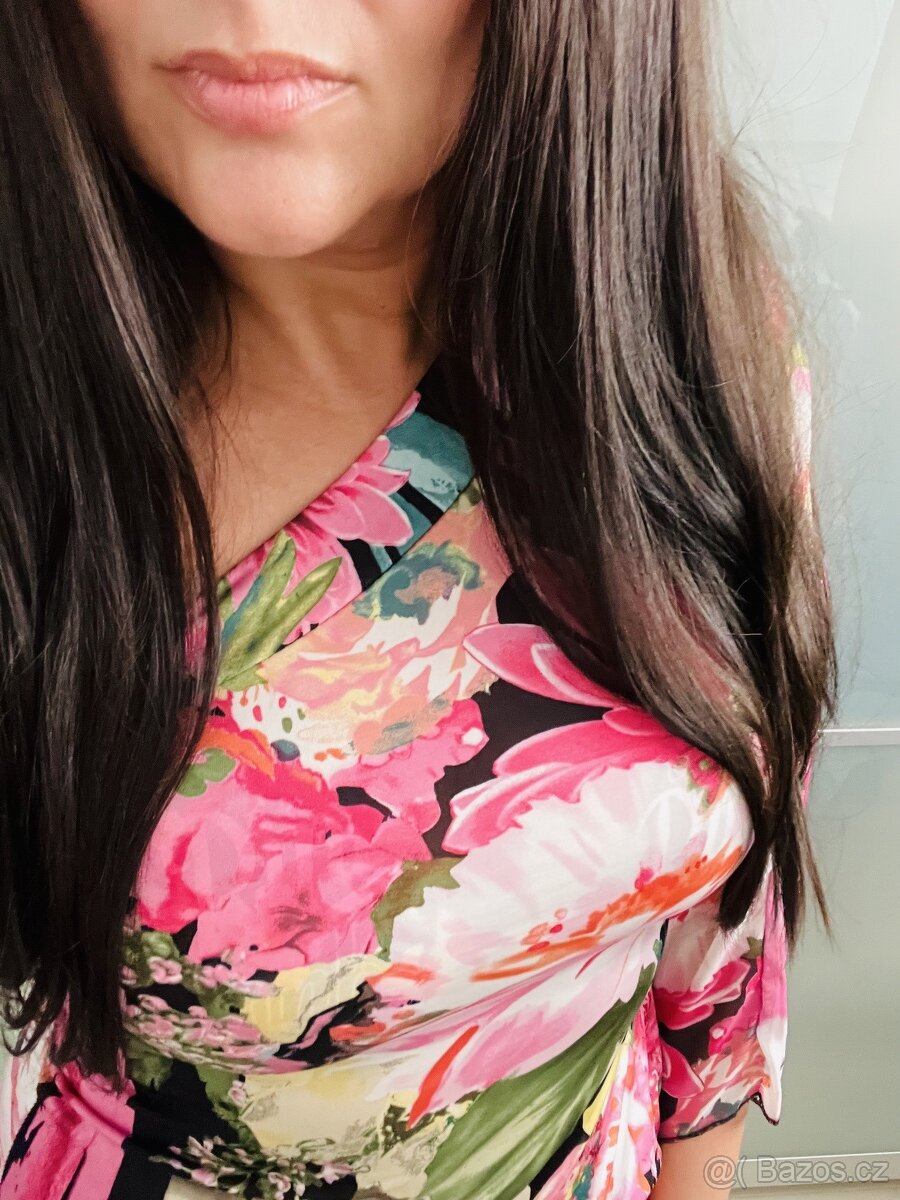 Itálie - minišaty/tunika – S/M? - 2