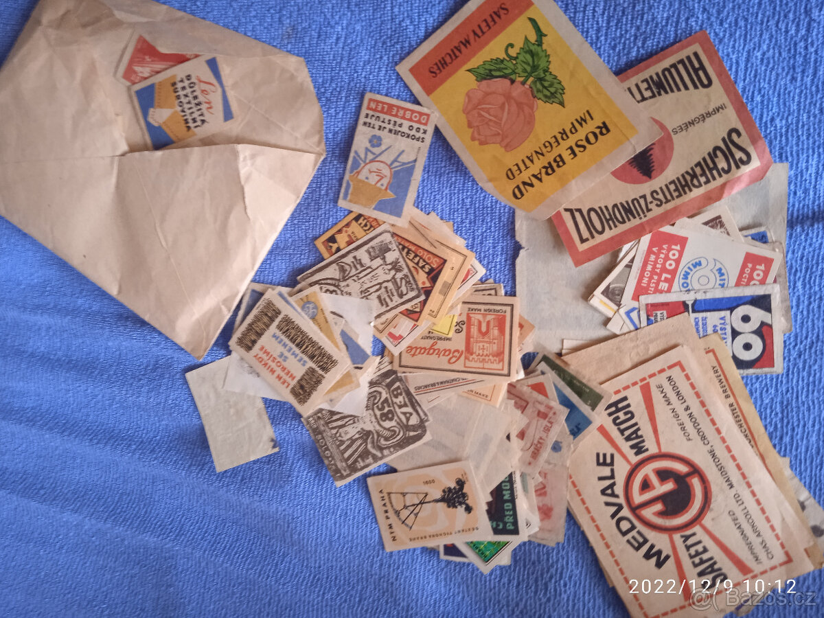 Sbirka nalepek na sirky - zacinajicimu sberateli - 2