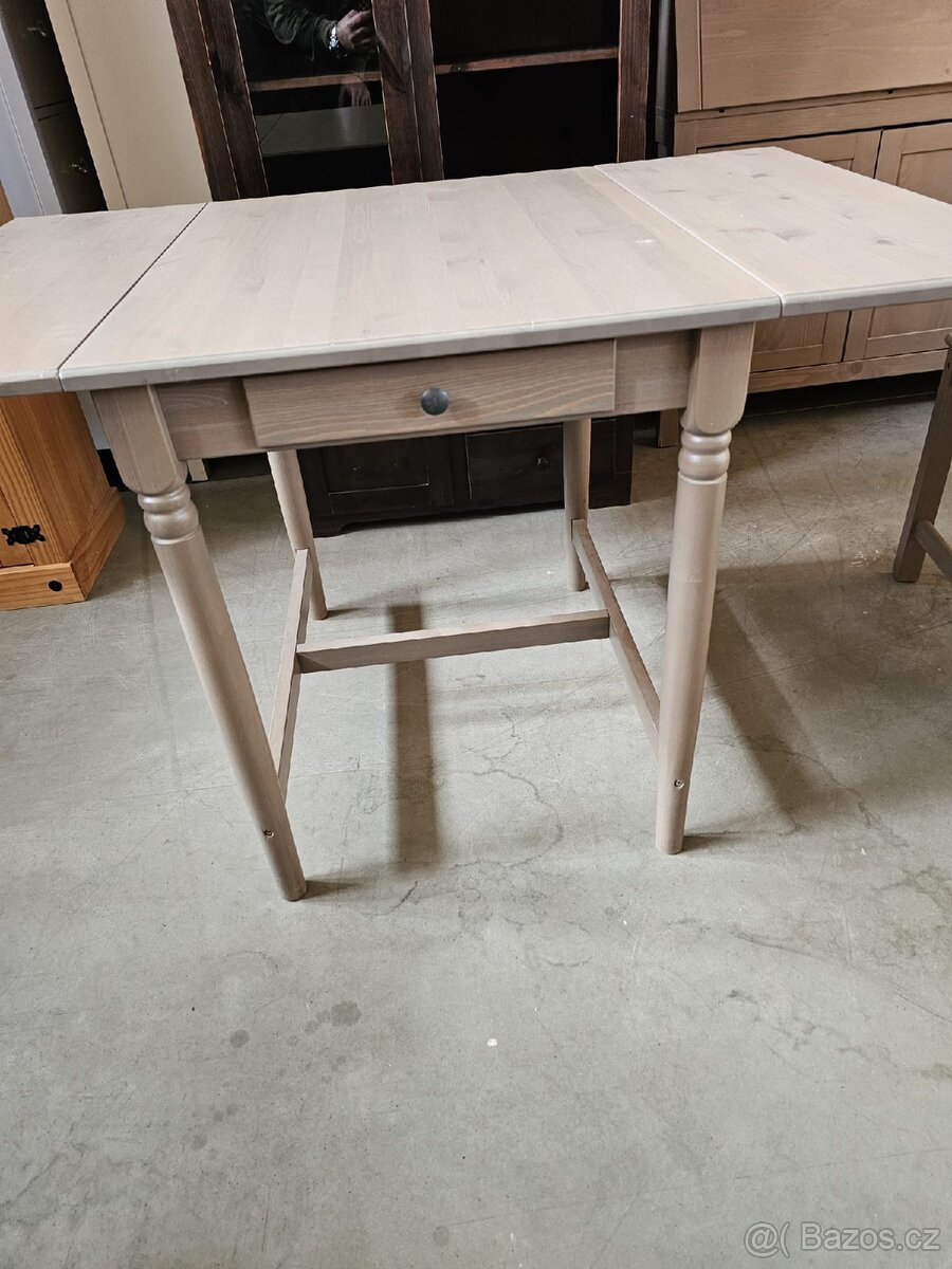 JÍDELNÍ STŮL SE 2 ŽIDLEMI IKEA - 2