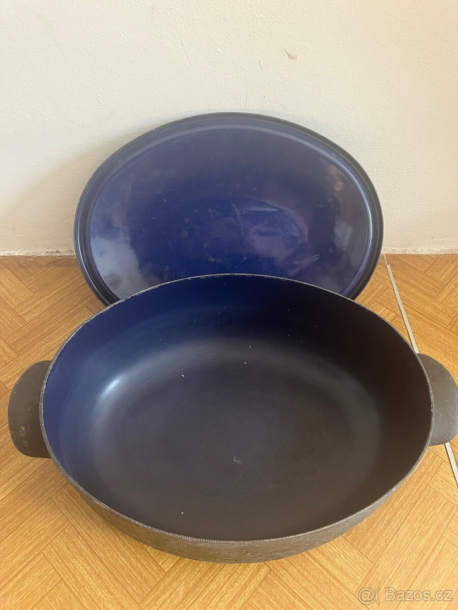 Smaltovaný pekáč s poklici (40x25) (nebo sada) - 2