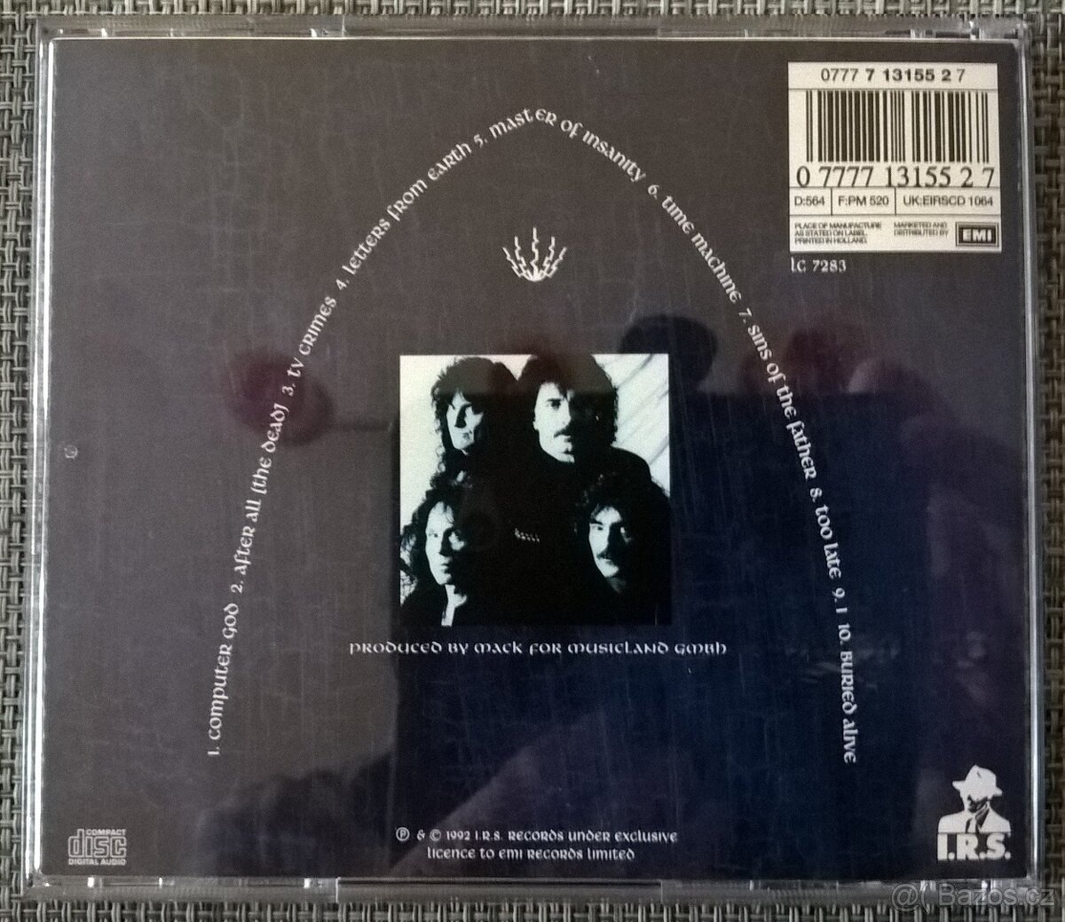 CD "BLACK SABBATH - DEHUMANIZER" - 2