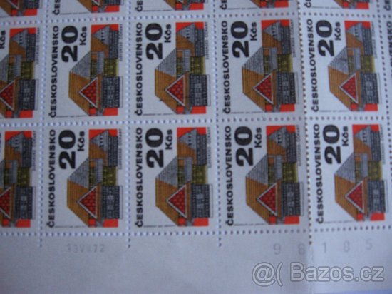 Poštovní známky Československo 1972 pof 1967. - 2