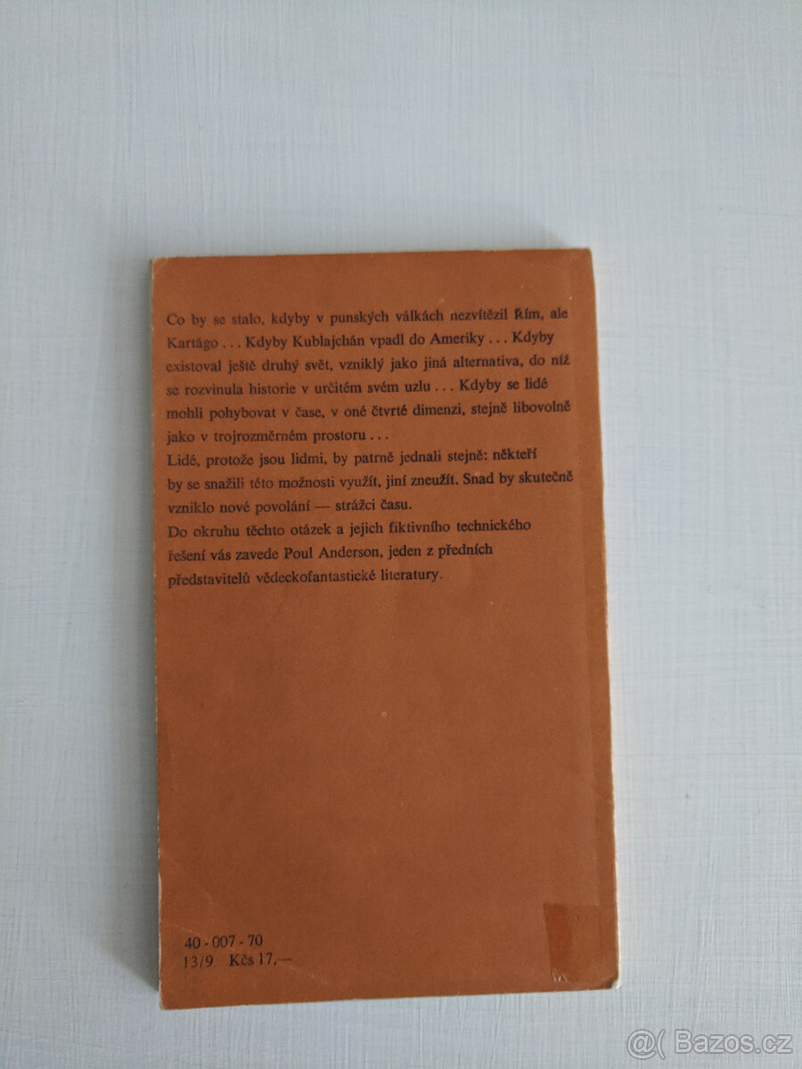 Poul Anderson, Strážci času (1970) - paperback - 2