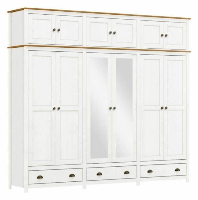 Dřevěná skříň 12dveřová TOPAZIO - 2