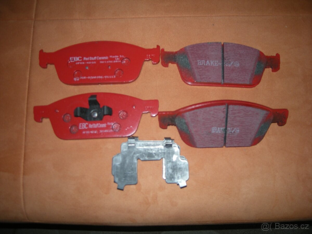 keramické brzdové destičky EBC BREKE- FORD11/14 výše - 2