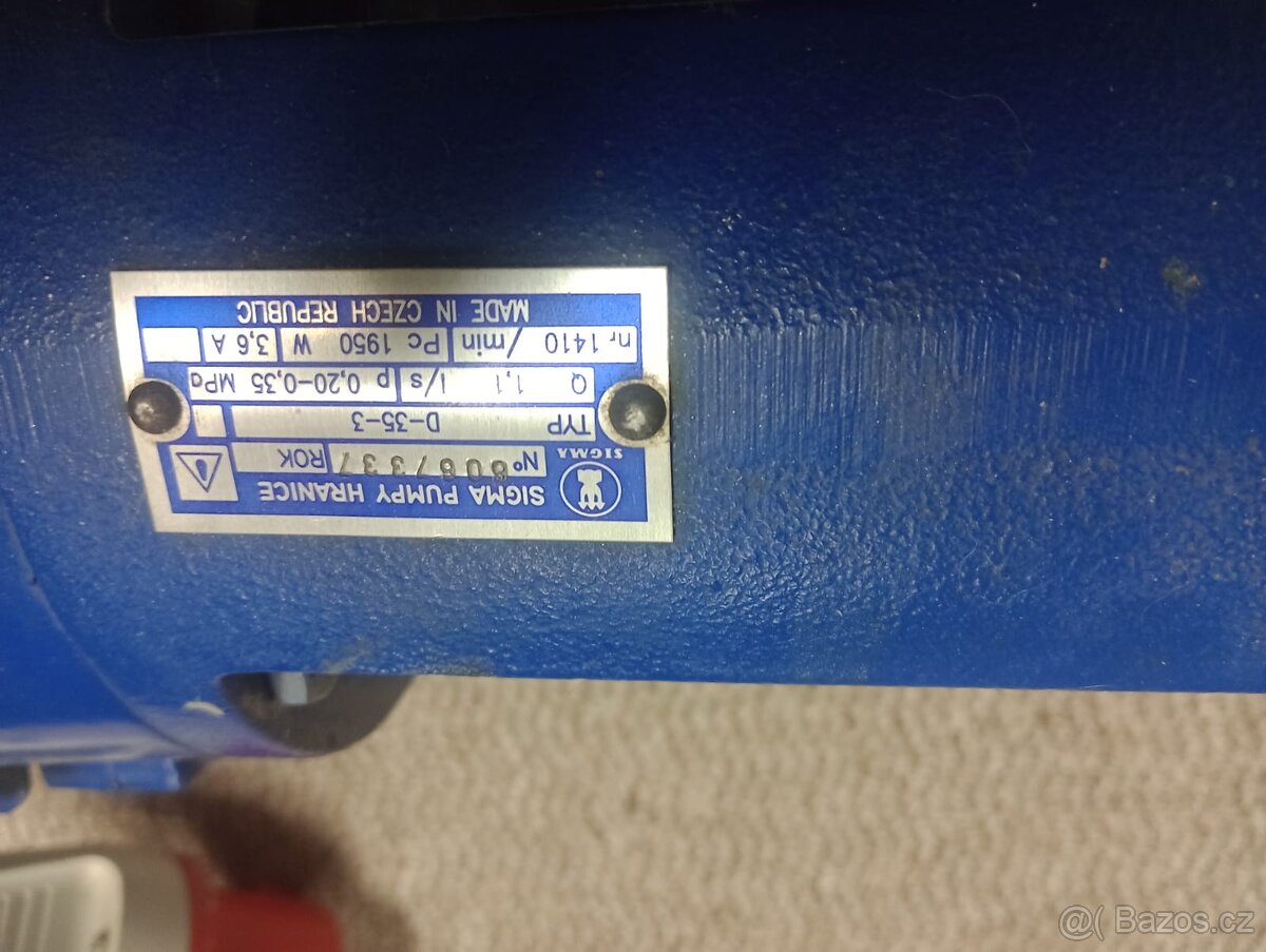 Čerpadlo s motorem - 2