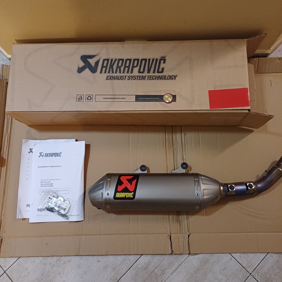 Koncovka Akrapovič - 2