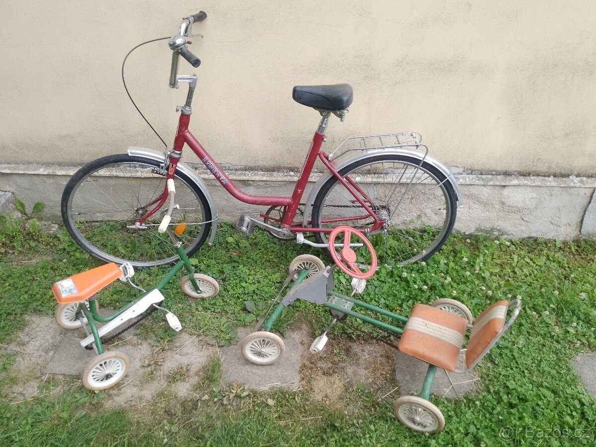 Tříkolka, motokára - 2