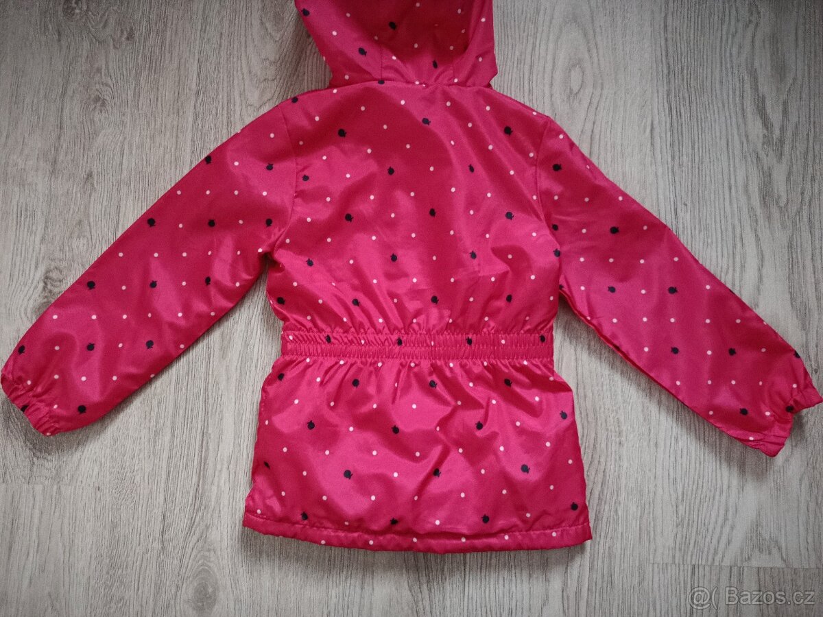 Dívčí parka s fleecem 116 - 2