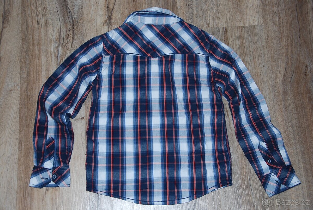 Košile TAKKO, vel. 134/140 - N.O.V.Á - 2