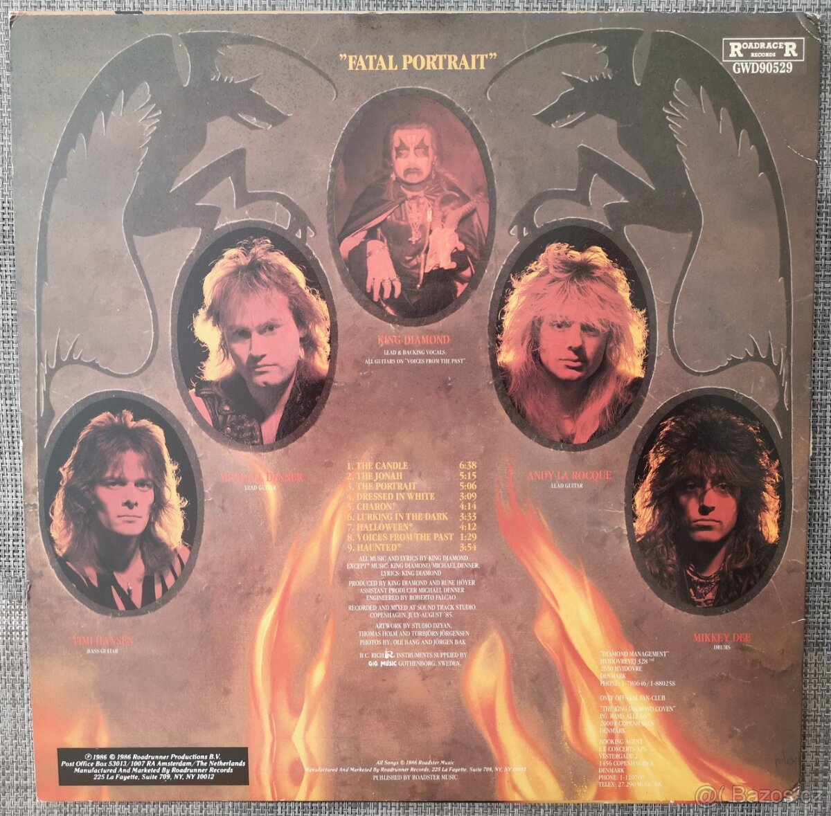 LP "KING DIAMOND - FATAL PORTRAIT" - 2