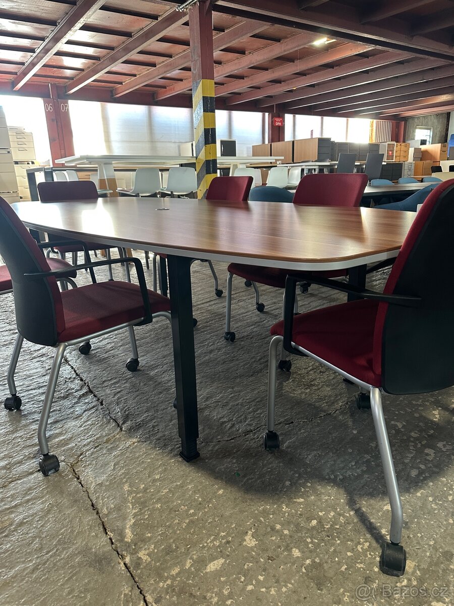 Zasedací stůl výškově nastavitelný 280x130cm - 2