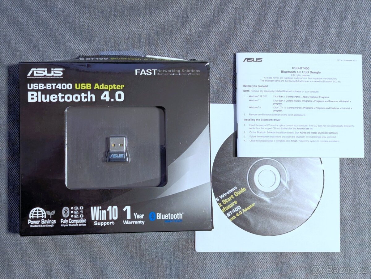 ASUS Bluetooth 4.0 USB Adapter USB-BT400 - 2