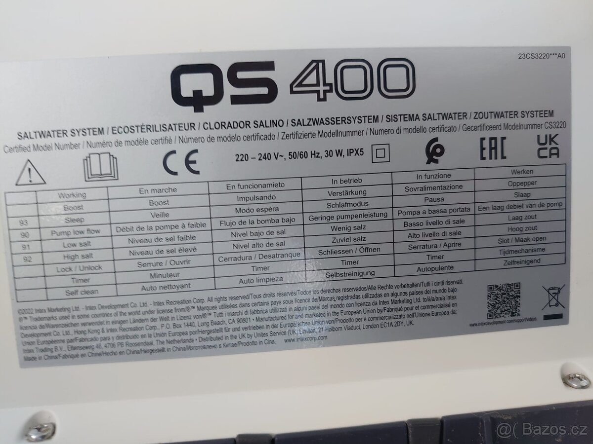 Intex QS 400 solinátor - 2
