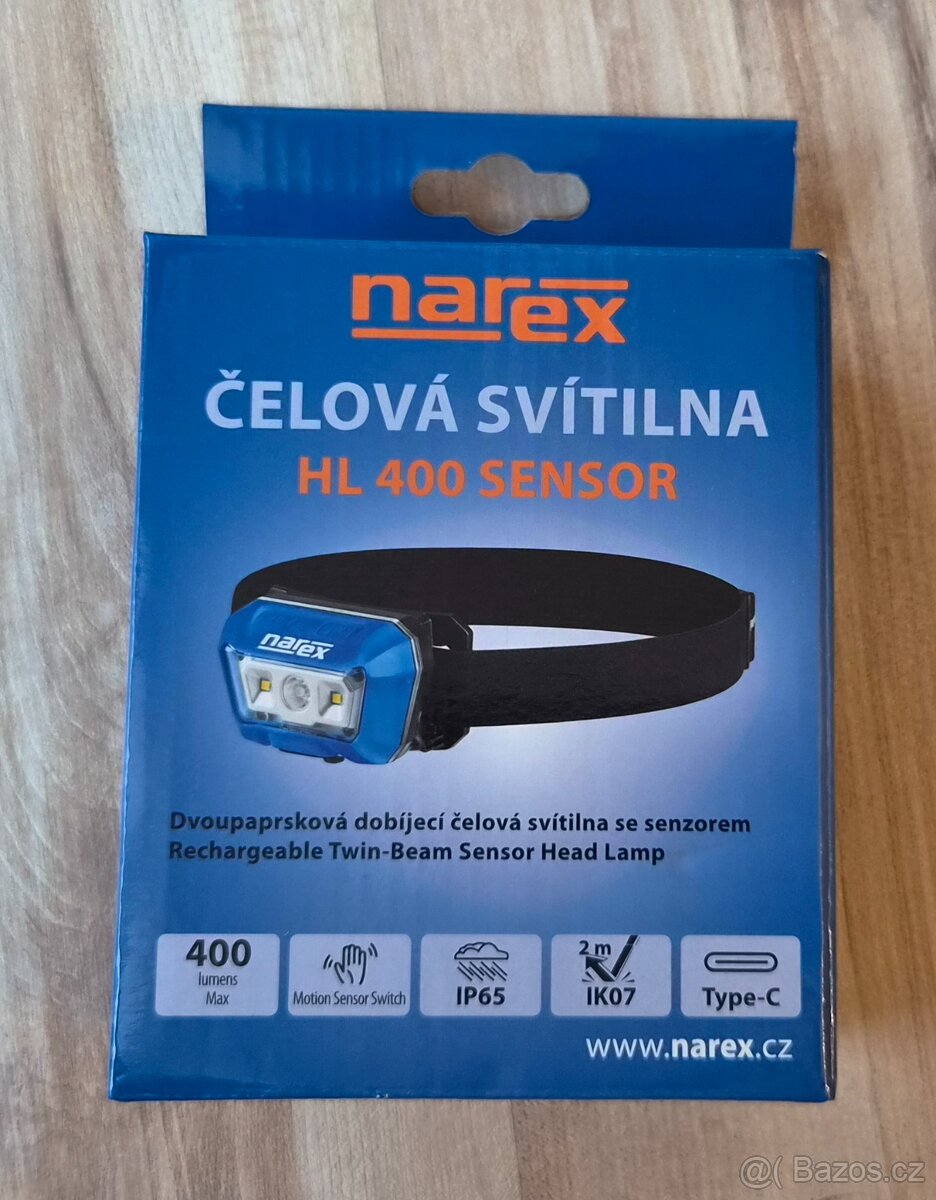 Čelovka Narex HL 400 - 2