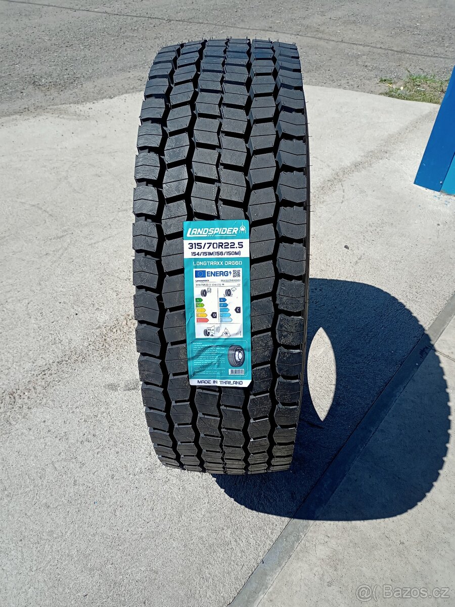Nákladní pneu. Landspider  DR660 315/70 R22,5 - 2
