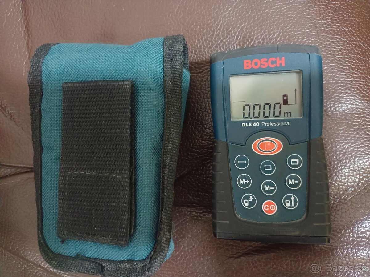 Laserový dálkoměr Bosch DLE 40 Professional, pouzdro - 2