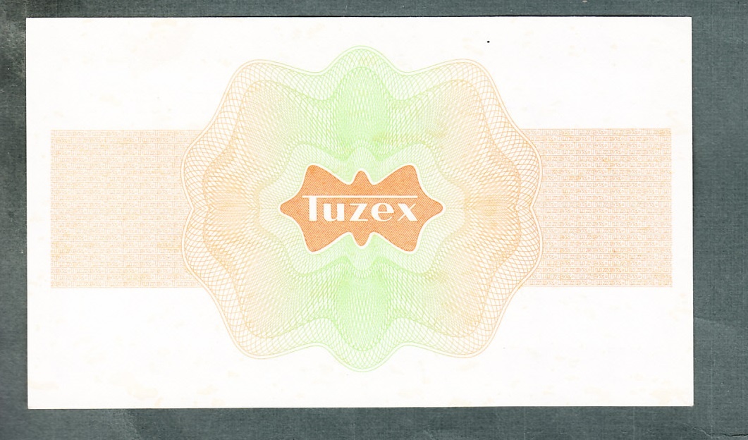 Staré bankovky TUZEX BONY 20 kčs 1990 porevoluční - 2