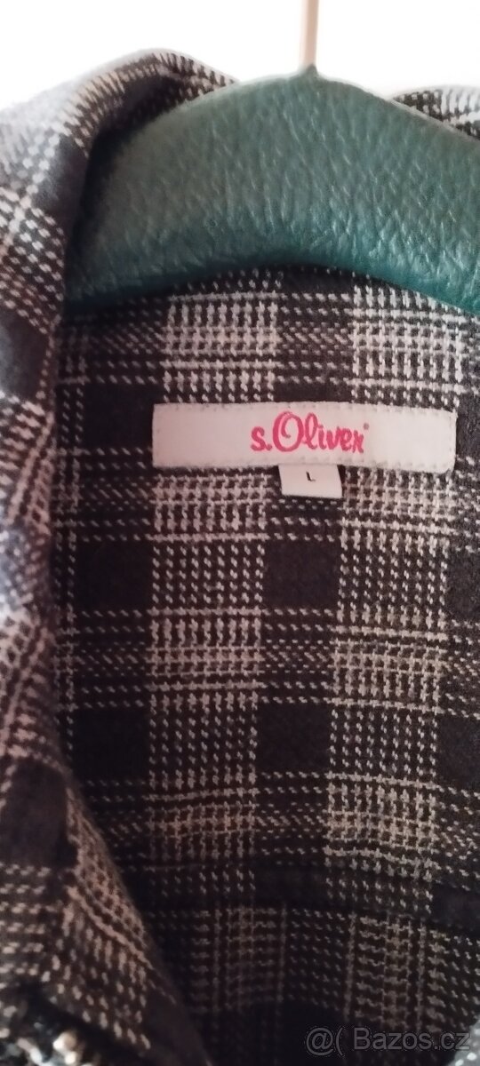 Teplá pánská košile s.Oliver - 2