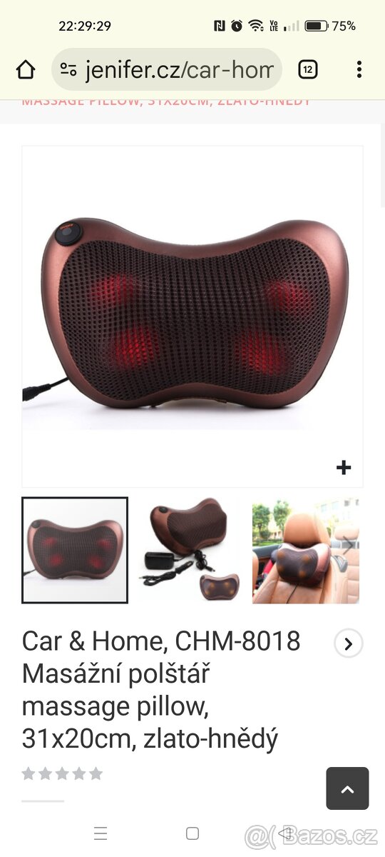 Masážní polštář - 2