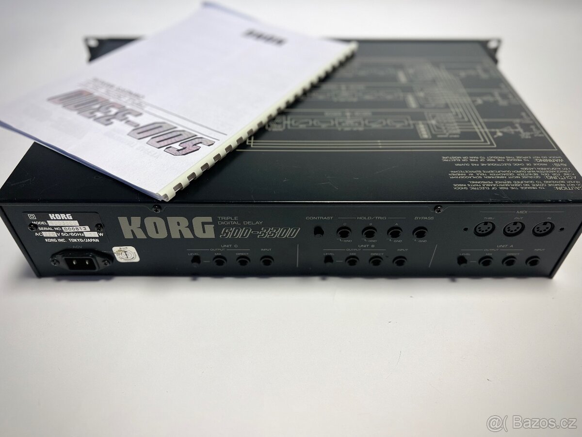 Korg SDD 3300 (very rare vintage delay) - 2