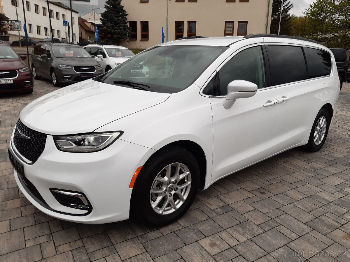Chrysler Pacifica 3,6L,r.v.2022, kůže,7mít,TopStav,85.000 km - 2