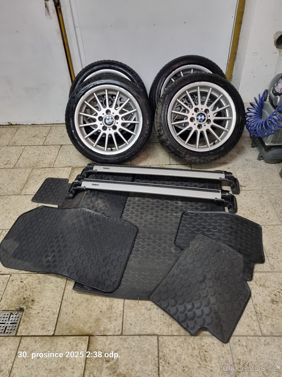 BMW 330D- kola + koberce+ Thule - 2