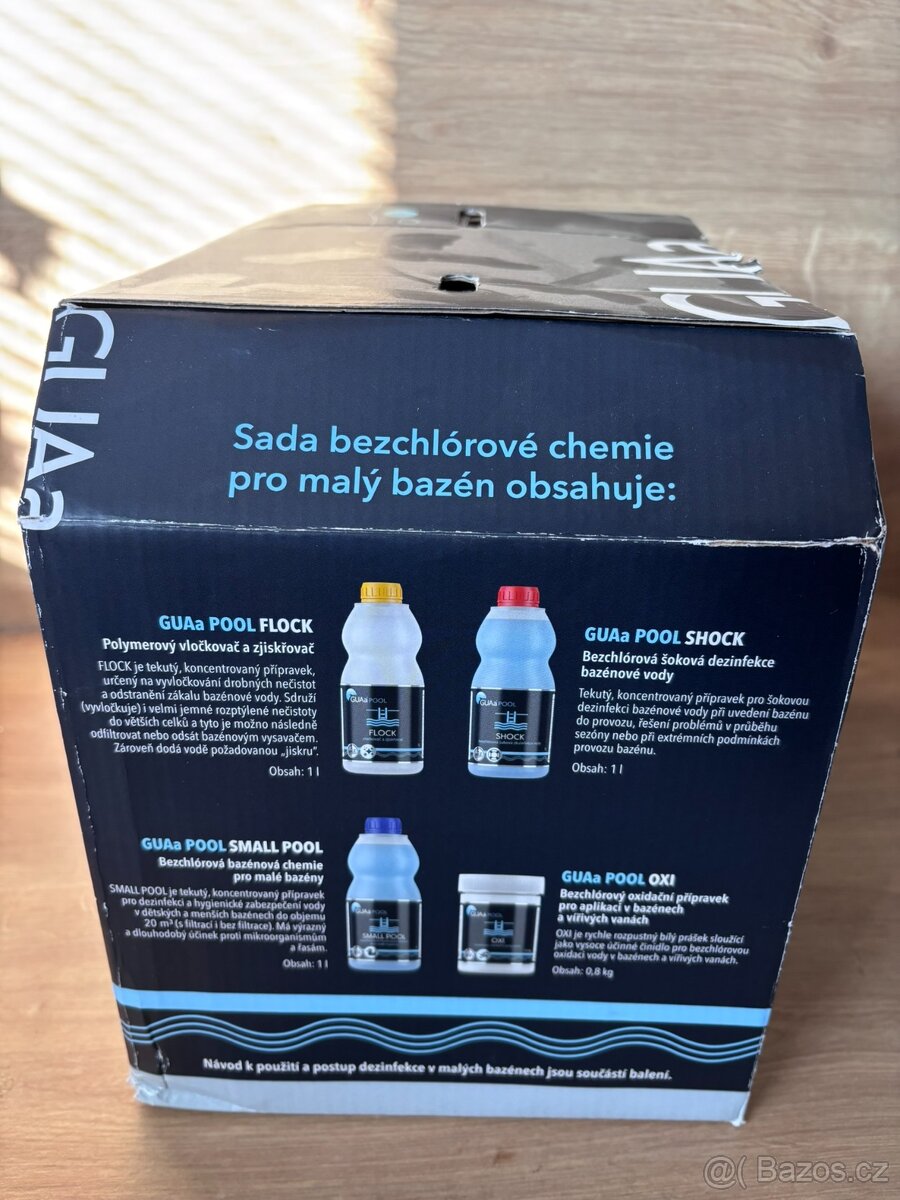 Bezchlórová bazénová chemie GUAa Pool Small Set - 2