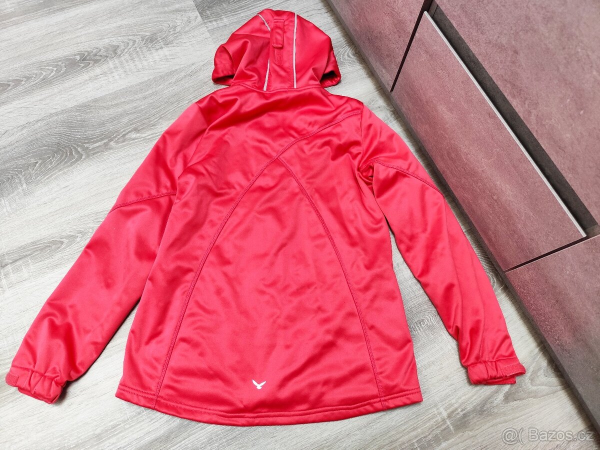 Červená softshelová bunda - 2