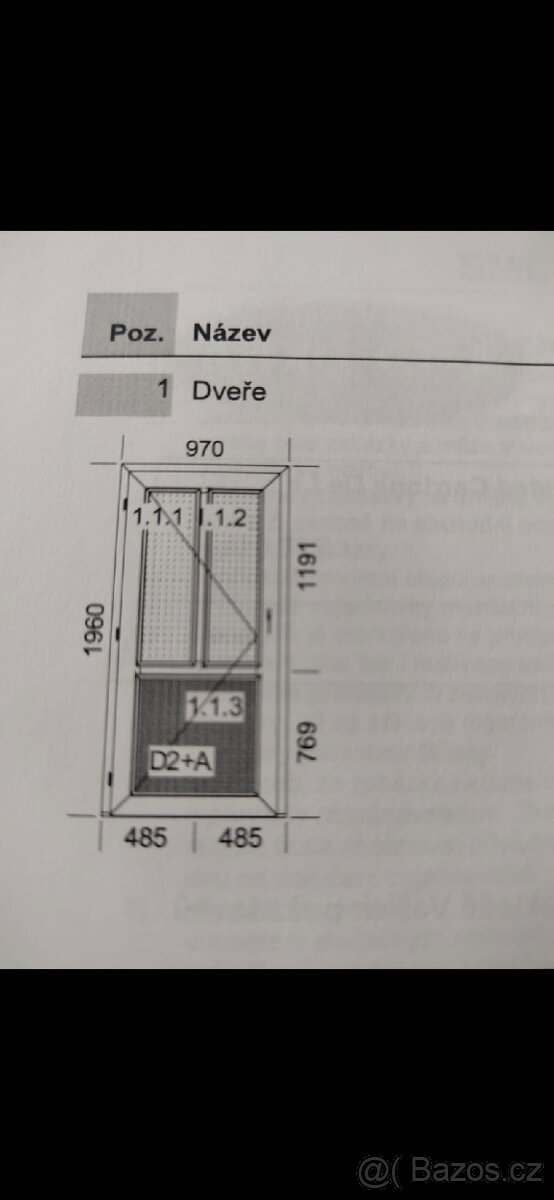 Plastové dveře - 2