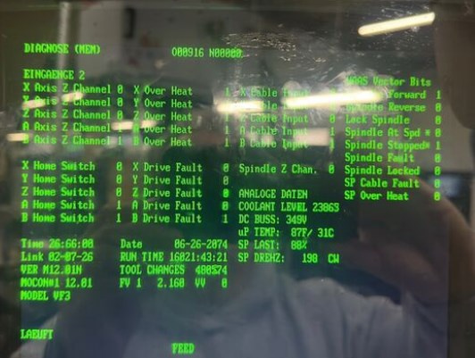 Obráběcí centra - vertikální VF 3 BHE - 2