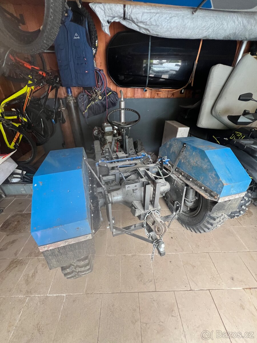 Malotraktor traktor domácí výroby - 2