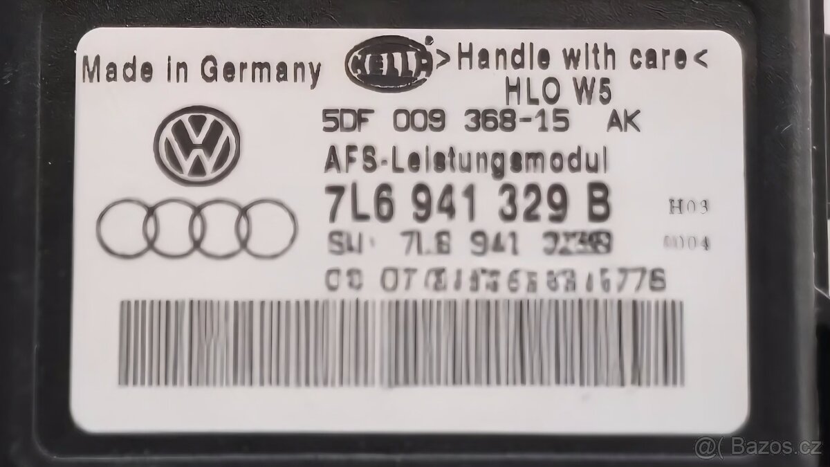 Nový ORIGINÁL modul jednotka AFS 7L6 941 329 B - 2