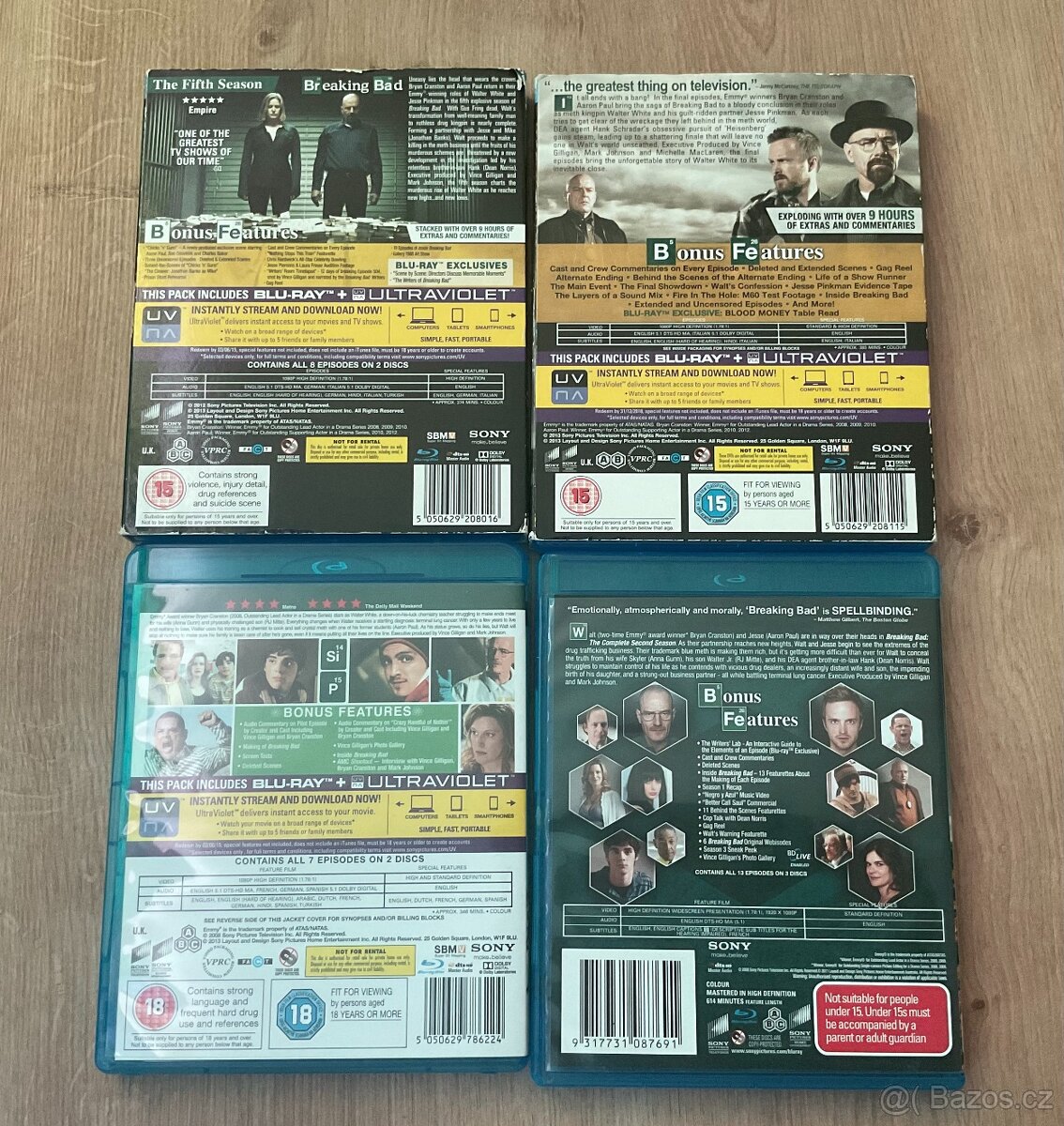 Blu-Ray | Breaking Bad Seasons 1-2 & 5 - 2