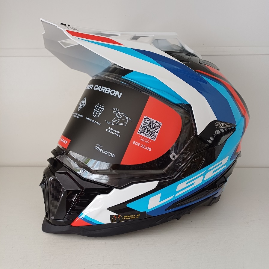 Enduro helma Ls2 Explorer Carbon Frontier II - 2