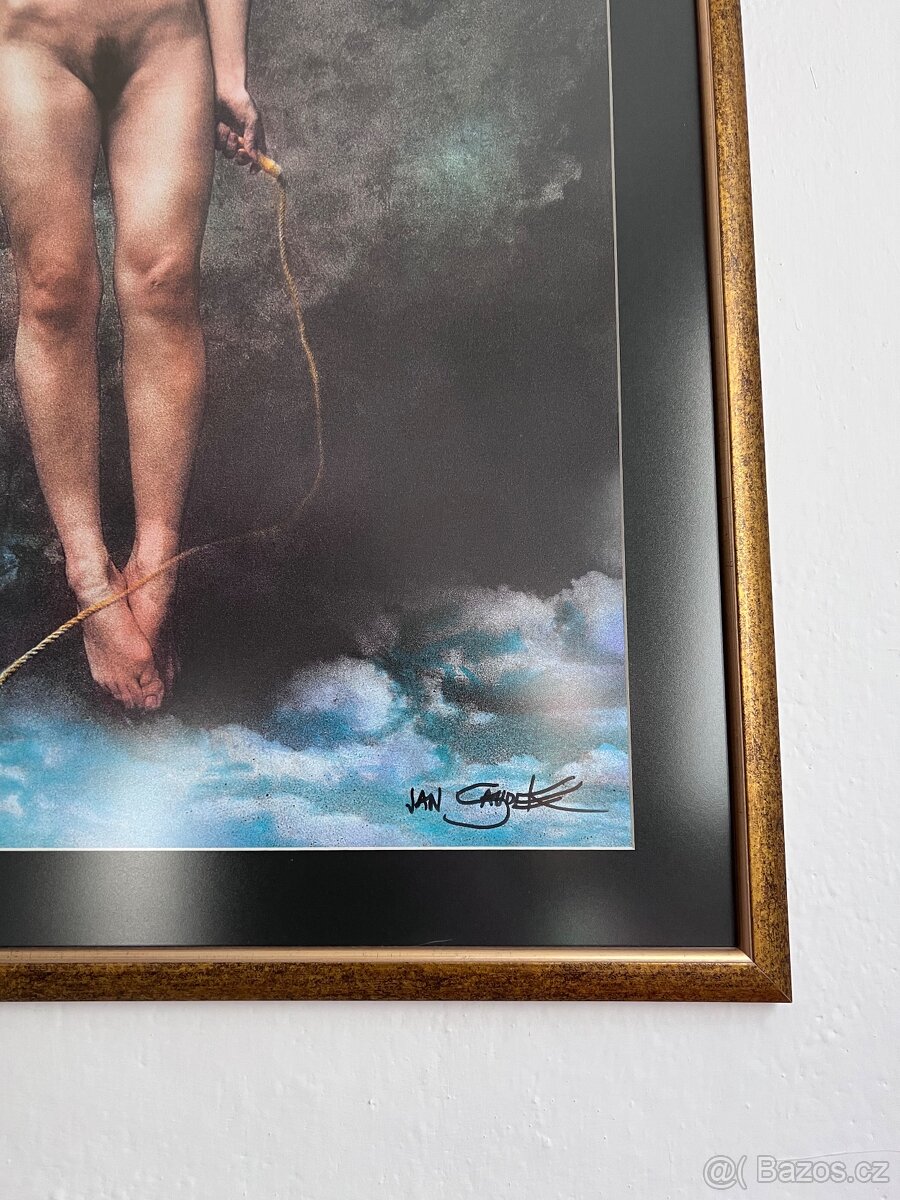 Jan Saudek - plakát “Jumping” - 2