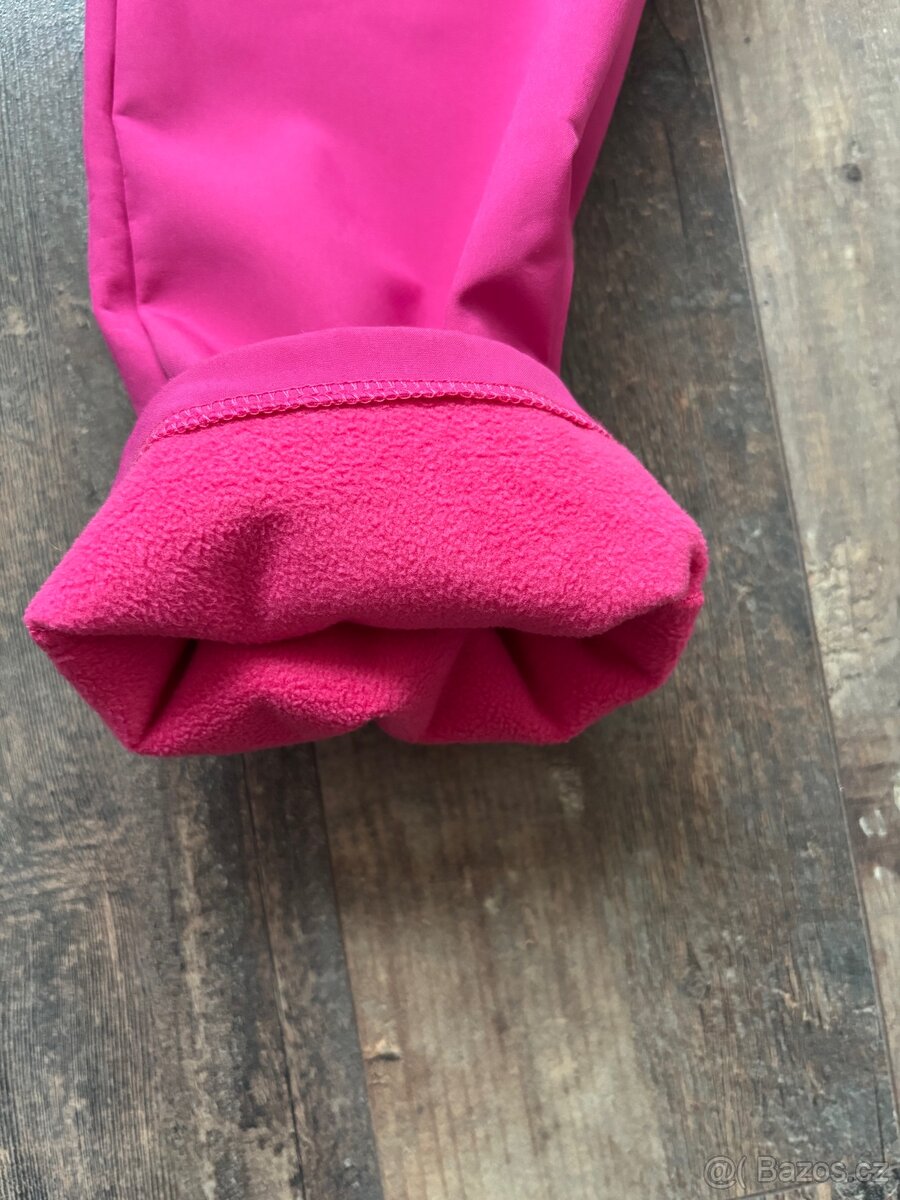 Softshelové kalhoty zn.UNUO dětské 122/128 vel - 2