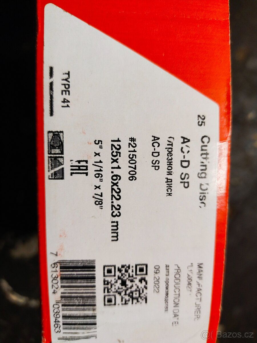 Řezné kotouče Hilti - 2