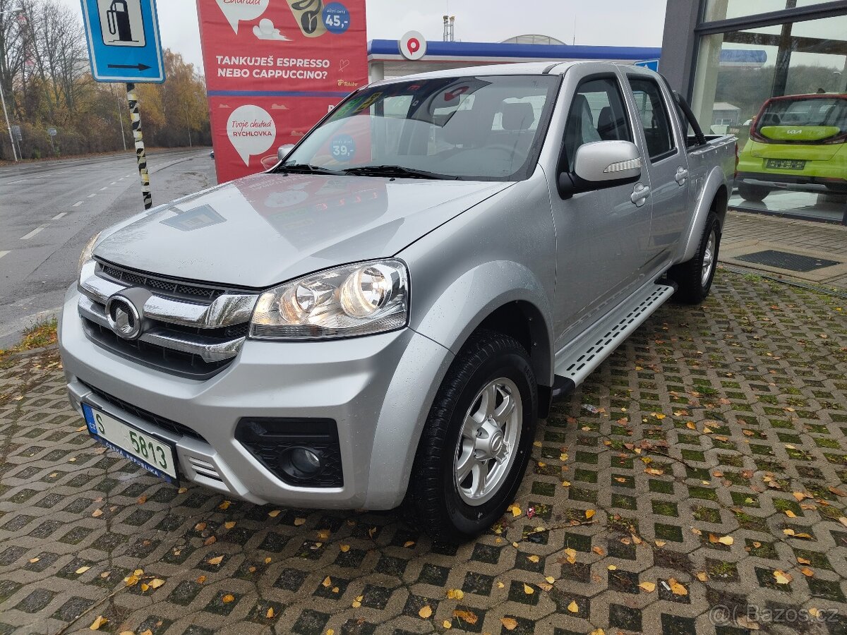 Great Wall Steed 5 Long 4x4 LPG 2022 PREMIUM tažné 3000kg - 2